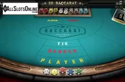 Game Screen 1. 3D Baccarat from IronDog