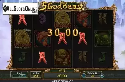 Win 2. 5 God Beast from Dragoon Soft