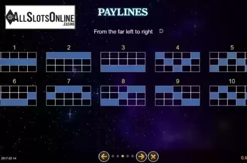 Paylines. Mystic Charm from GAMING1