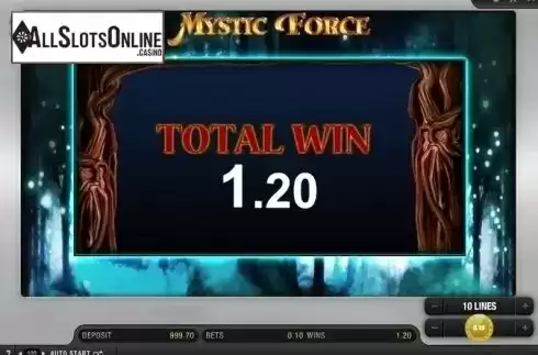 Screen 8. Mystic Force from Bally Wulff