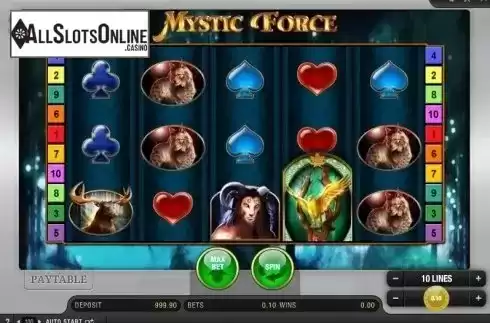 Screen 1. Mystic Force from Bally Wulff