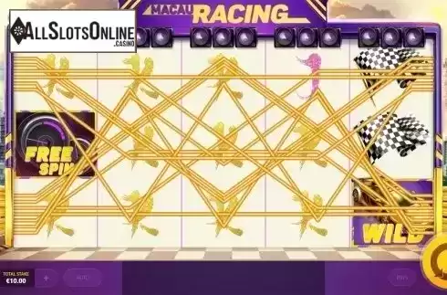 Win screen 2. Macau Racing from Red Tiger