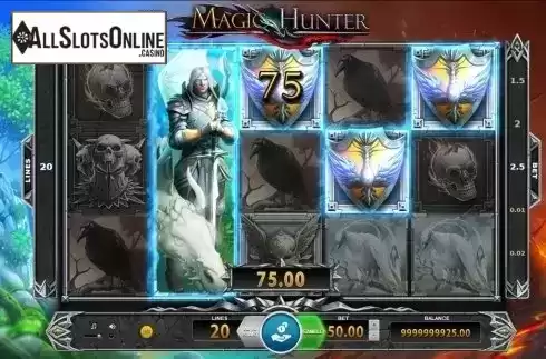 Expanding Sympbols screen 1. Magic Hunter from BF games