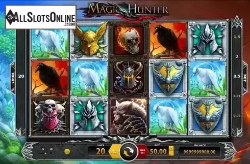 Game Workflow screen. Magic Hunter from BF games