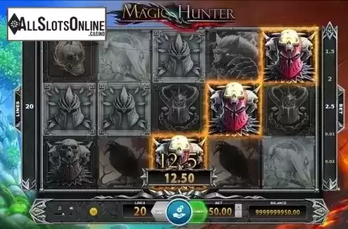 Win screen. Magic Hunter from BF games