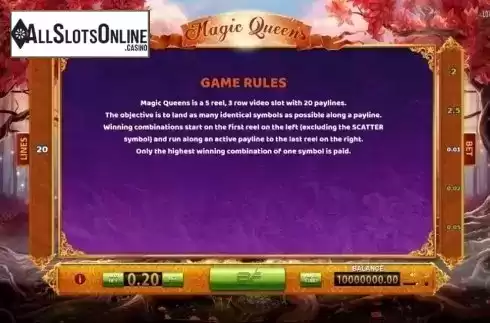 Screen3. Magic Queens from BF games