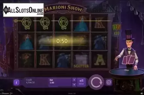 Screen 2. Marioni Show from Playson