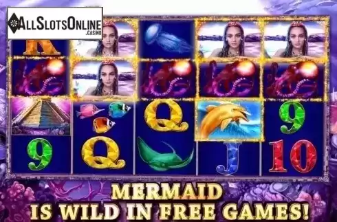 Reel Screen. Mermaid Pays from Wild Streak Gaming