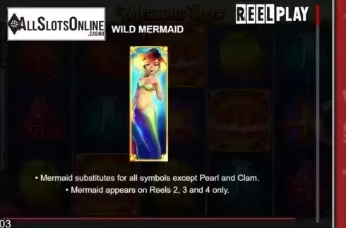 Game Rules 1. Mermaid Reef from Reel Play