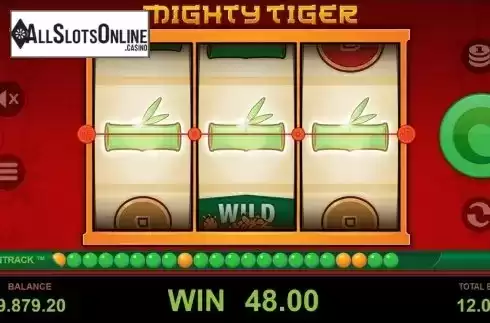Win Screen 3. Mighty Tiger from Aspect Gaming