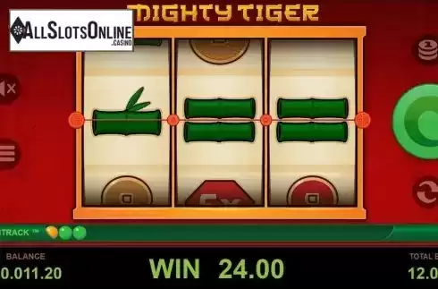 Win Screen. Mighty Tiger from Aspect Gaming