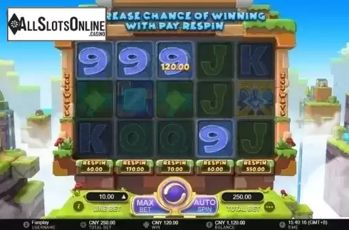 Win Screen . Money Monkey from GamePlay