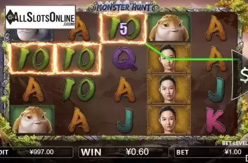 Win screen 1. Monster Hunt from Iconic Gaming