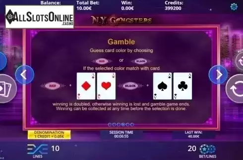 Gamble. N.Y. Gangsters from DLV