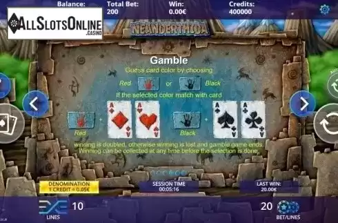 Gamble. Neanderthida from DLV