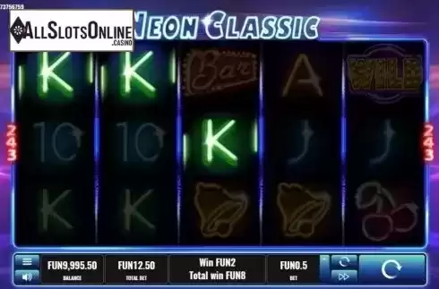 Win Screen. Neon Classic from Platipus