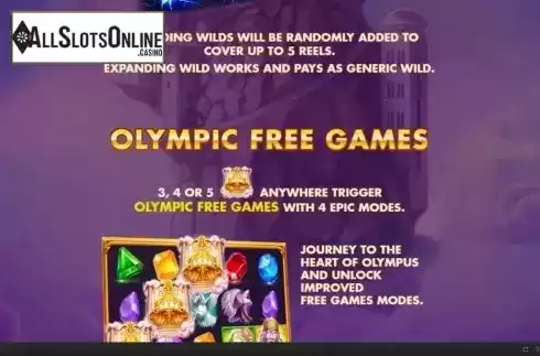 Features 2. Olympic Cash from Skywind Group
