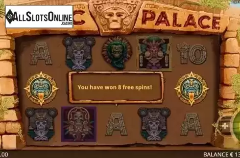 Free Spins 2. Aztec Palace from Booming Games
