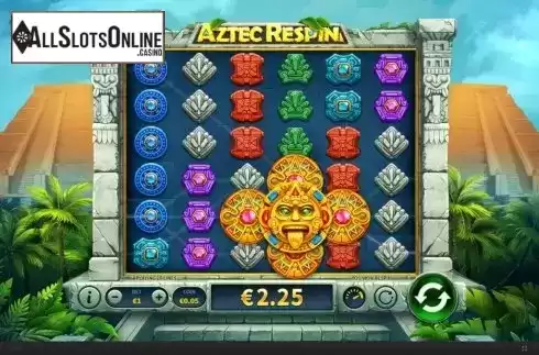 Win Screen 3. Aztec Respin from Skywind Group