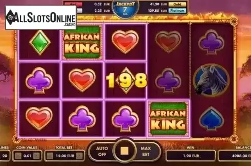 Win Screen 1. African King from NetGame