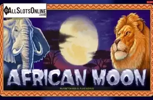 Screen1. African Moon from Casino Technology