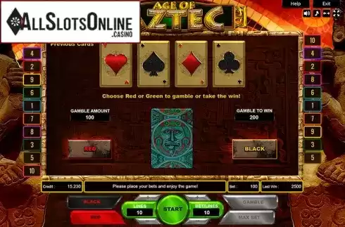 Gamble. Age of Aztec from Platin Gaming