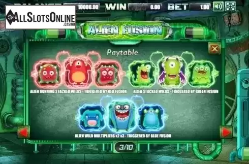 Feature. Alien Fusion from Allbet Gaming