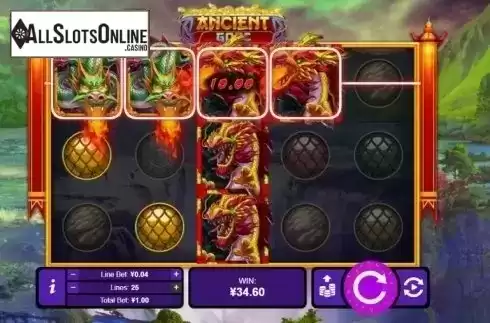 Win screen. Ancient Gods from RTG