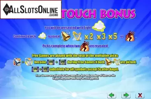 Screen3. Angel's Touch from Lightning Box