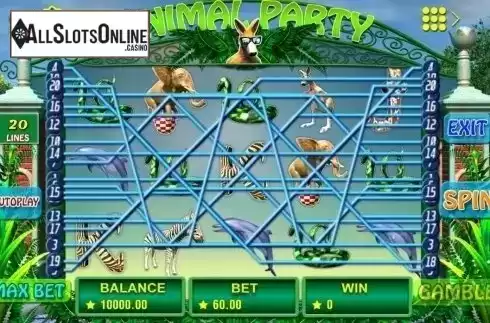 Screen3. Animal Party from Booming Games
