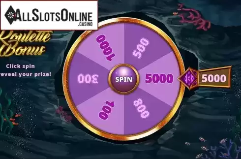 Roulette bonus. Aqua Fantasy from Ipanema Gaming