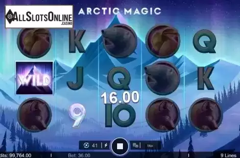 Win Screen 3. Arctic Magic from Microgaming