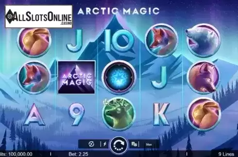 Reel Screen. Arctic Magic from Microgaming