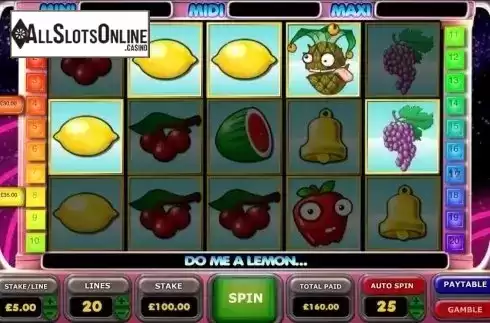 Screen6. Astro Fruits from OpenBet