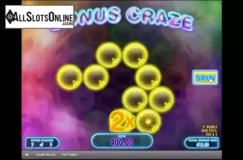 Bonus Craze. Bubble Craze from IGT