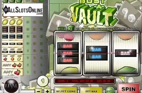 Screen4. Bust a Vault from Rival Gaming