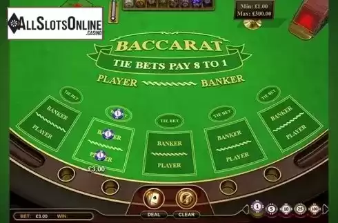 Game workflow. Baccarat (GVG) from GVG