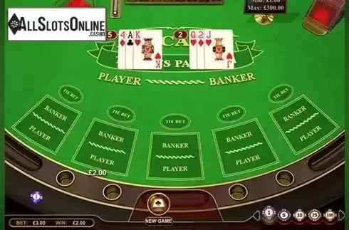 Game workflow 2. Baccarat (GVG) from GVG