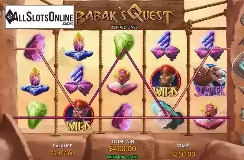 Game workflow . Babak's Quest from Maverick