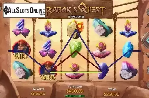 Game workflow 2. Babak's Quest from Maverick