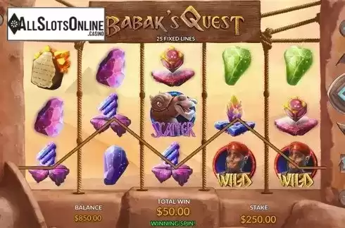 Game workflow 3. Babak's Quest from Maverick
