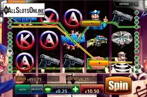 Screen5. Bank Robbery from MultiSlot
