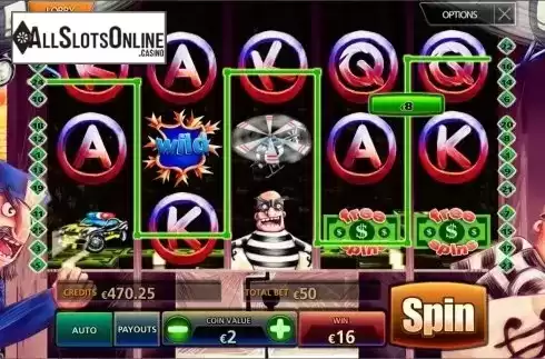Screen6. Bank Robbery from MultiSlot