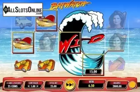 Win Screen 3. Baywatch (IGT) from IGT