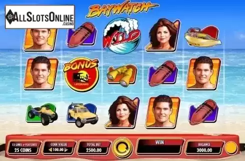 Game Workflow screen . Baywatch (IGT) from IGT
