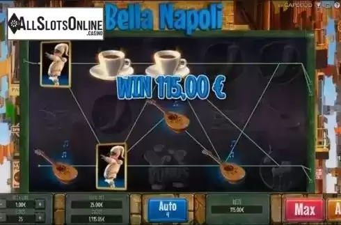 Win 2. Bella Napoli from Capecod Gaming