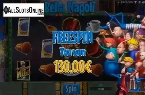 Free spin. Win. Bella Napoli from Capecod Gaming