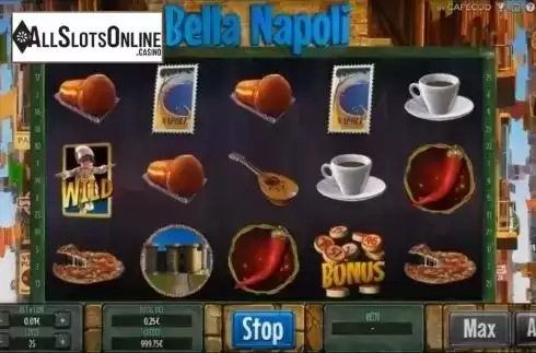 Screen2. Bella Napoli from Capecod Gaming