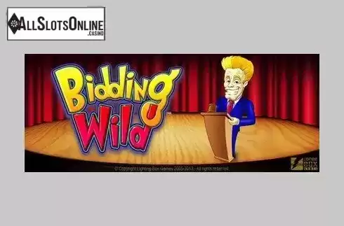 Start Screen. Bidding Wild from Lightning Box