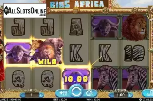 Win screen 2. Big 5 Africa from 7mojos